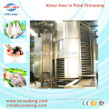 Small IQF quick freezer- food, shrimp, ice cream and fish freezer of individal quick freezing machine